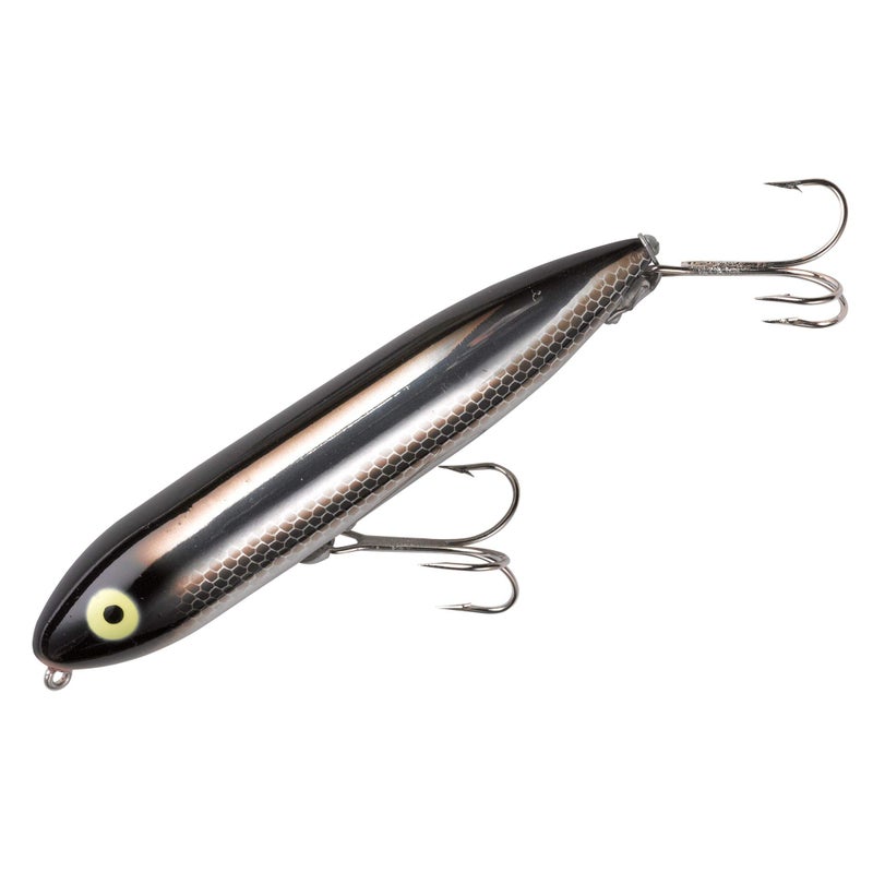 Heddon Zara Spook Topwater Fishing Lure - Legendary Walk-The-Dog Lure, Black Shiner, Zara Spook (3/4 oz) - Image 1